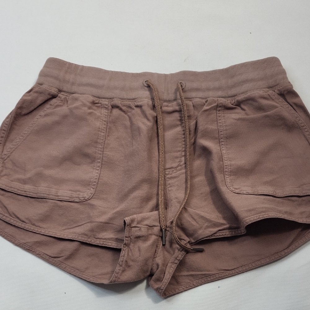 Aritzia Drawstring Waist Cotton Shorts